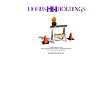 Tablet Screenshot of hobbsholdings.com